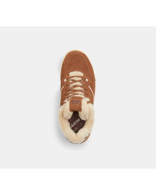 COACH Black Soho Platform Sneaker