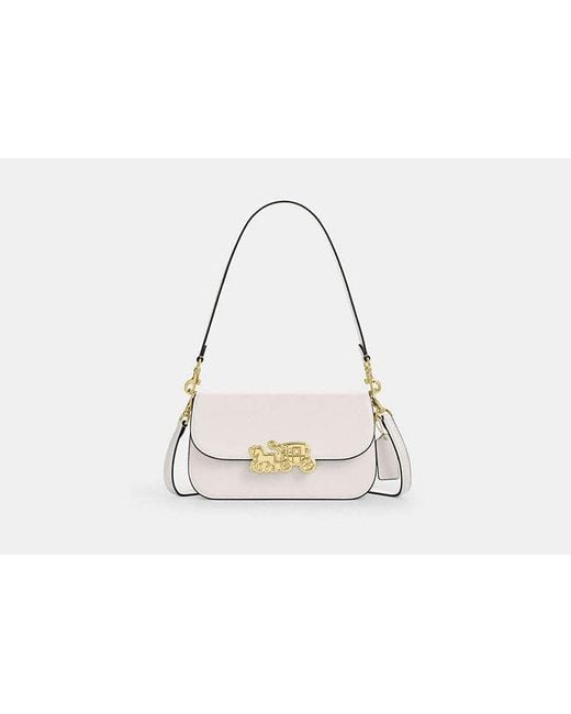Borsa A Tracolla Harper di COACH in Black