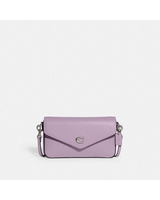 COACH Purple Wyn Crossbody Bag