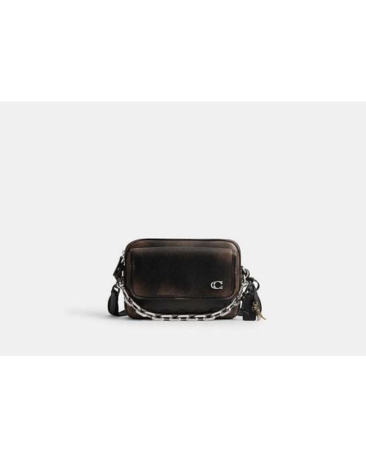Sac Bandoulière À Rabat Charter 24 COACH pour homme en coloris Black