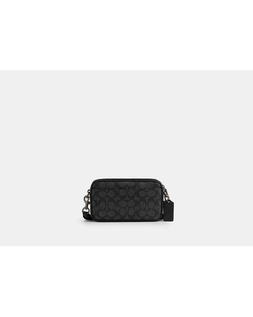 Bolso Cruzado Jayden De Lona De Firma COACH de hombre de color Black