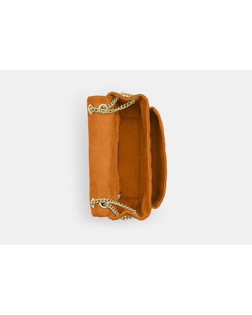 COACH Black Elodie Crossbody Bag With Quilting