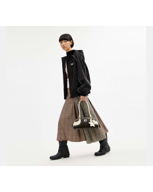 COACH Black Bowling Shoulder Bag