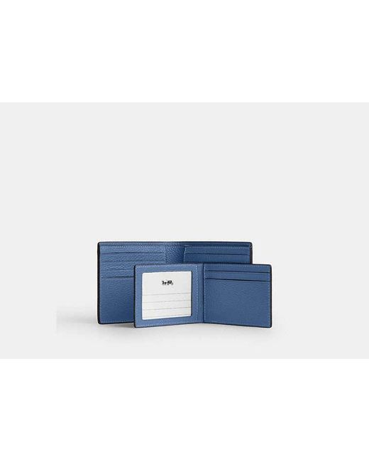 COACH Black 3-In-1 Wallet for men