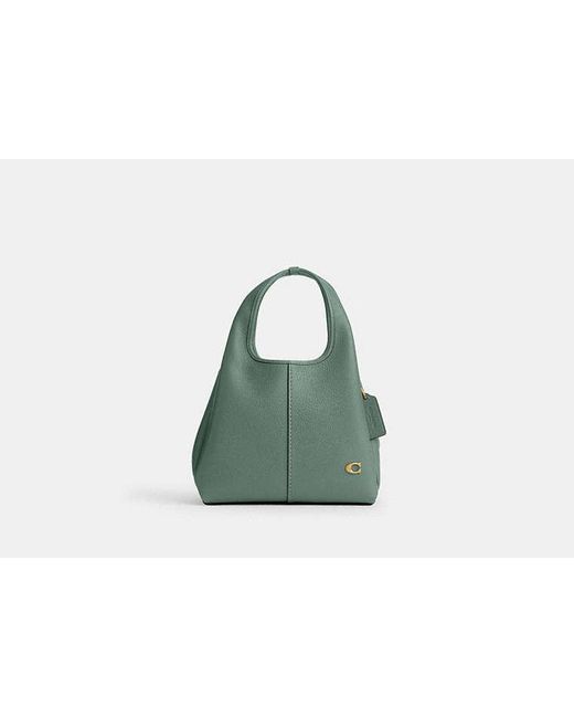 COACH Green Lana Shoulder Bag 23