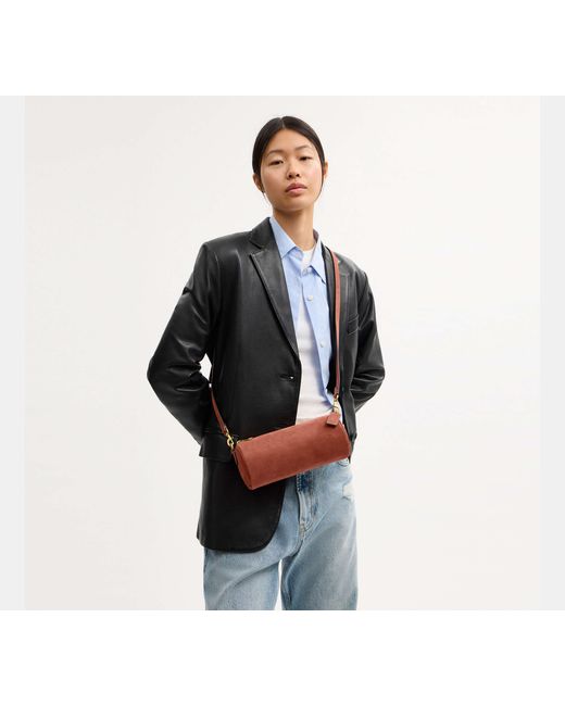 COACH Black Barrel Bag