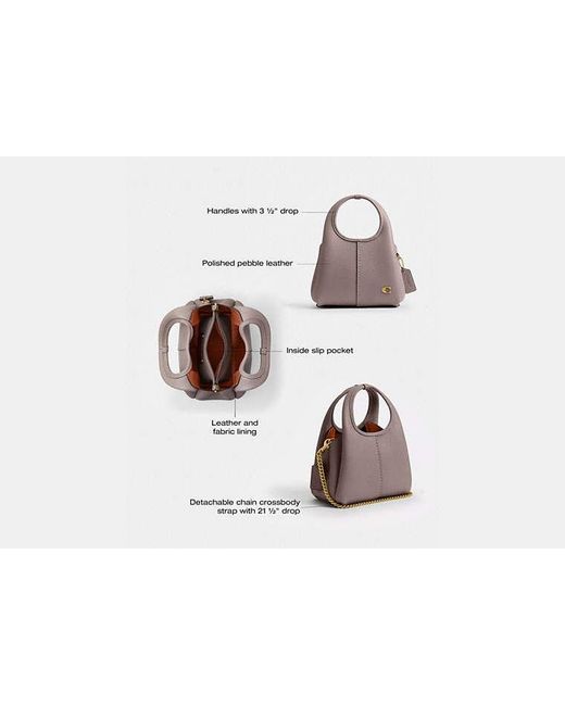 COACH Black Lana Shoulder Bag 19