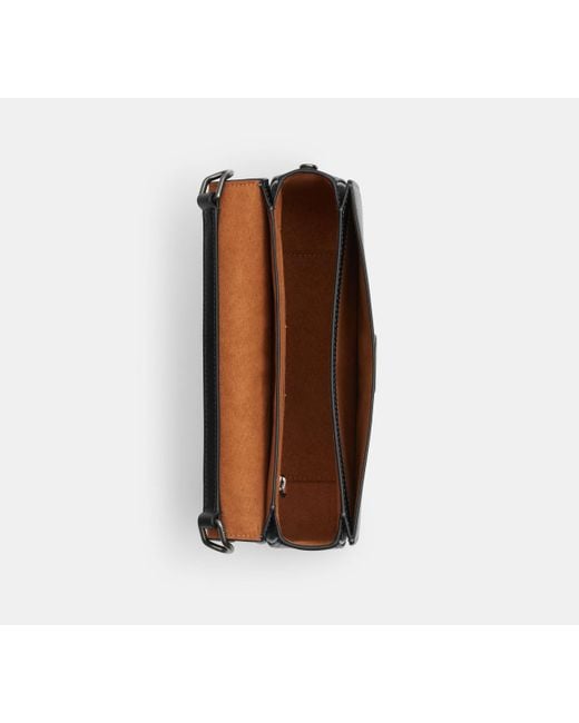 Borsa A Tracolla Harper di COACH in Black