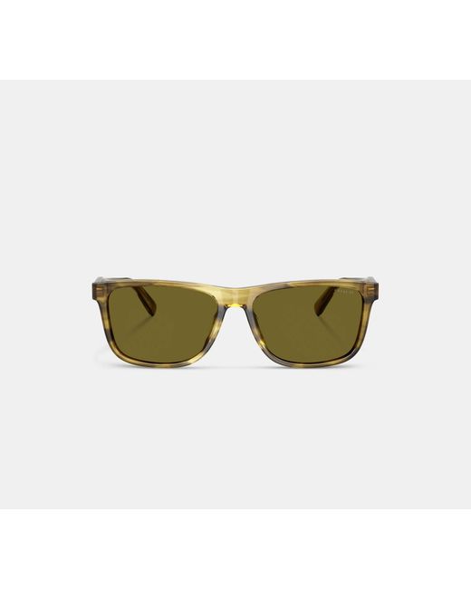 COACH Black Square Sunglasses for men