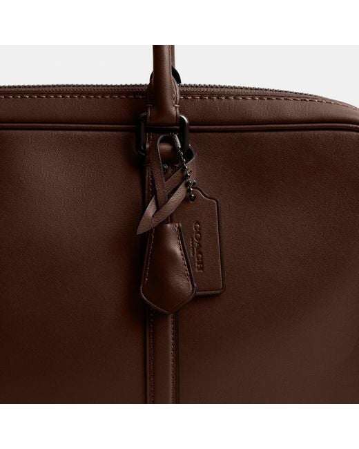 COACH Brown Metropolitan Workbag for men