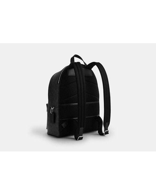 COACH Black Taylor Backpack for men