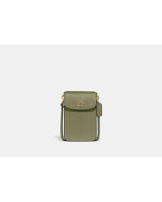 Coach crossbody hotsell phone wallet