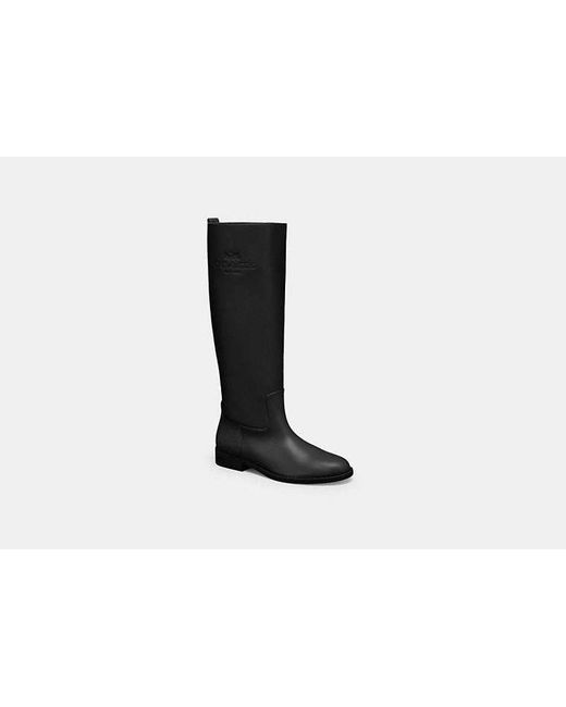 Botte Marlin COACH en coloris Black