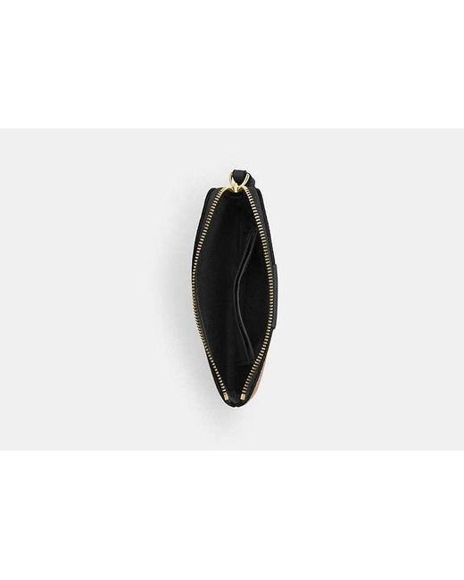Bolso Pouch COACH de color Black