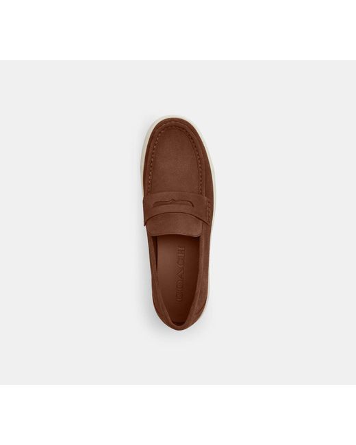 COACH Brown Hybrid Loafer for men
