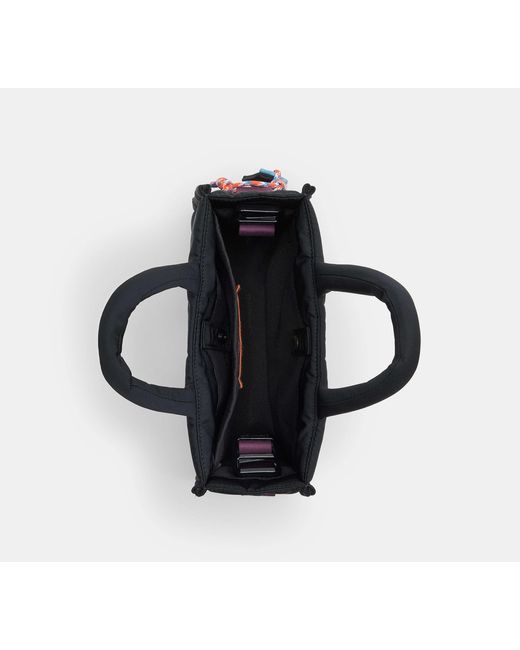 COACH Black Topia Loop Bauschige Mini-Tote