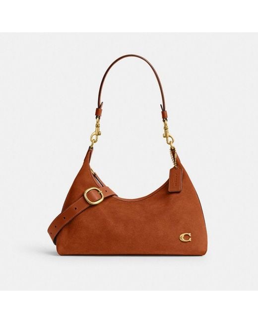 COACH Brown Juliet Shoulder Bag