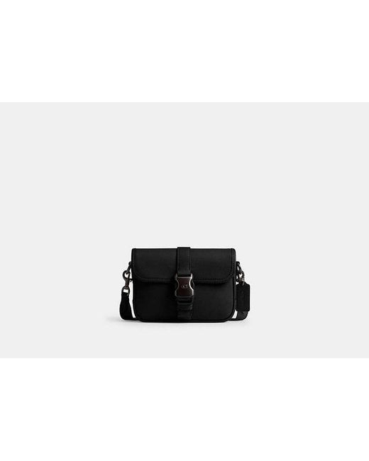 COACH Black League Crossbody Bag 19 for men