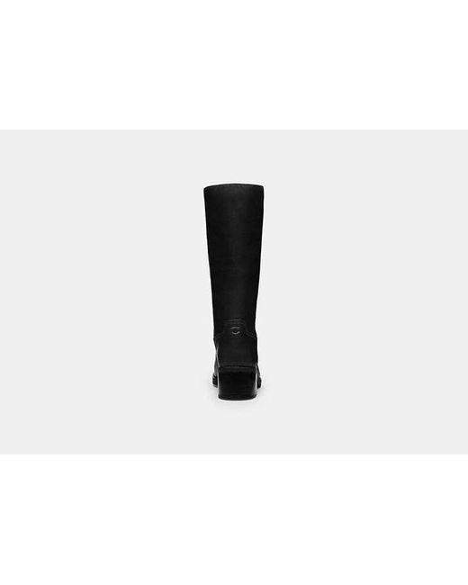 COACH Black Hohe Stiefel Für Frauen