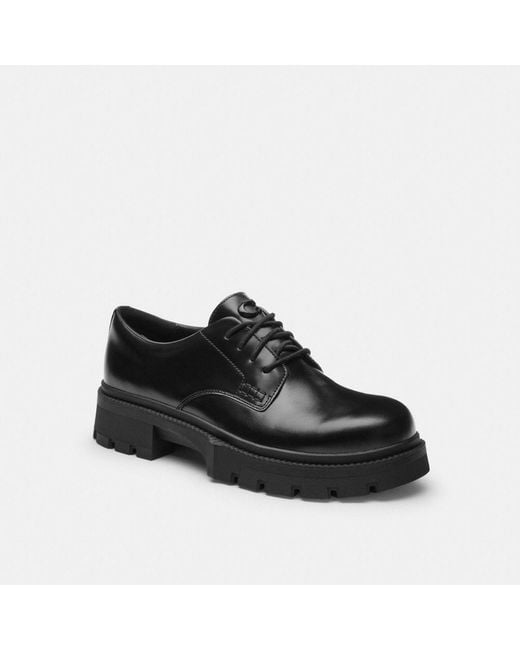 COACH Black Jonathan Derby for men