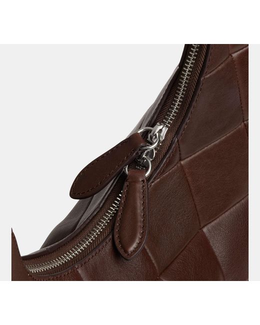 COACH Black Alter/Ego Large Crescent Shoulder Bag