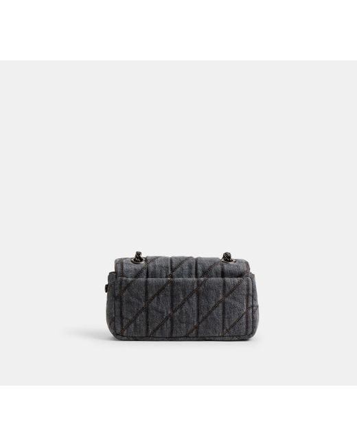 Borsa A Tracolla Tabby 20 Trapuntata di COACH in Black