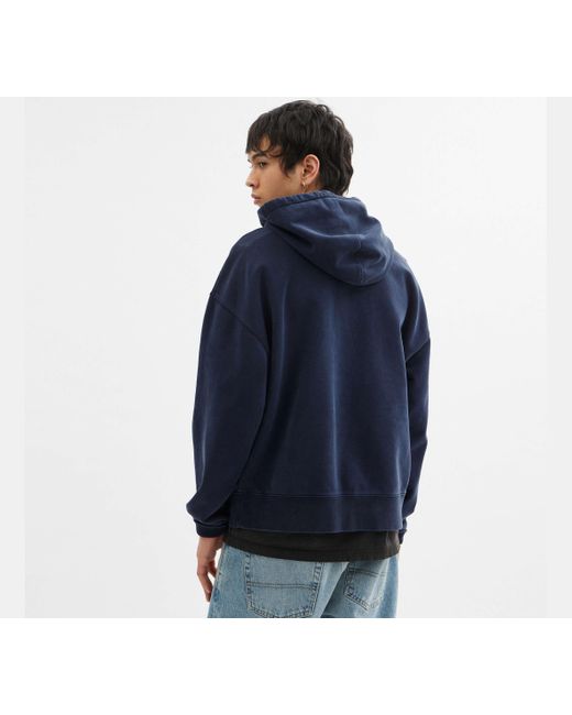 COACH Blue Horse And Carriage Hoodie