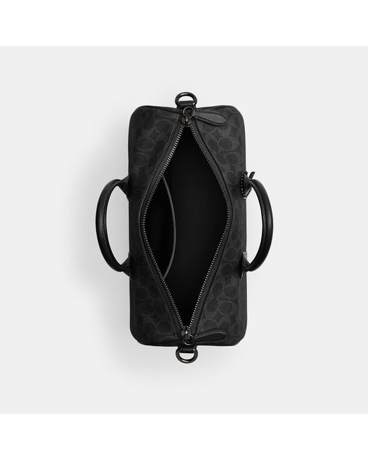 COACH Black Compass Bag 35