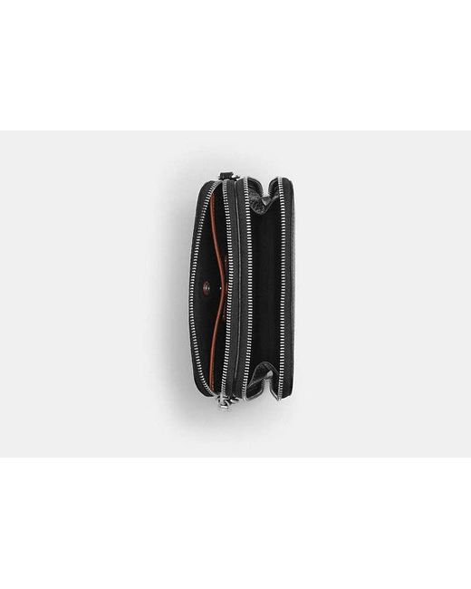 COACH Black Clinton Crossbody Bag for men