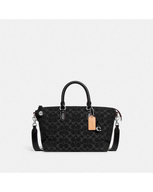 Coach signature satchel hot sale