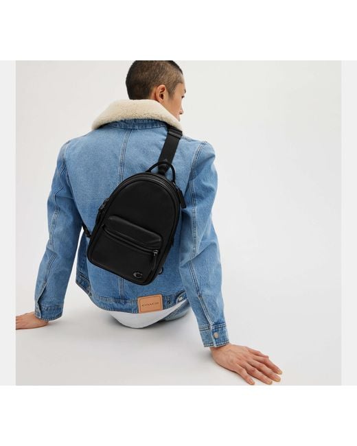 COACH Black Charter Pack for men