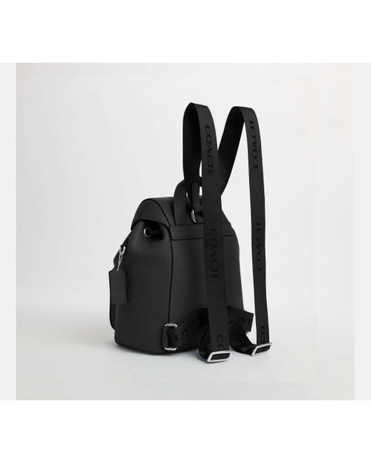 COACH Black Pace Backpack