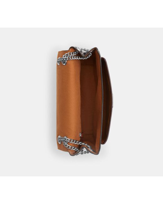 Borsa A Tracolla Elodie di COACH in Brown