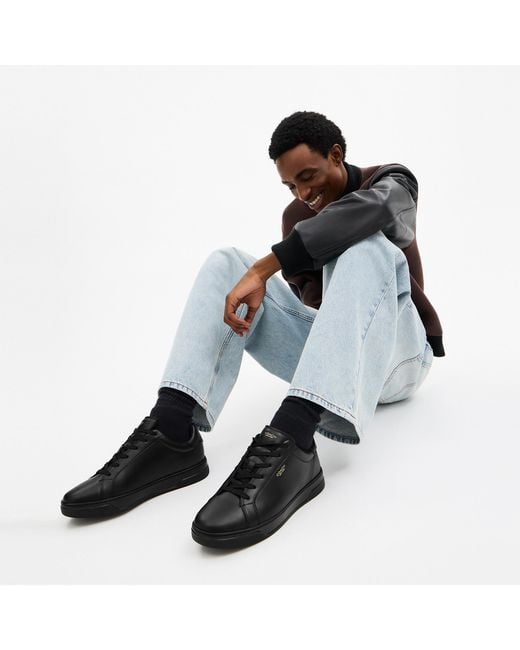 COACH Black High Line Sneaker for men
