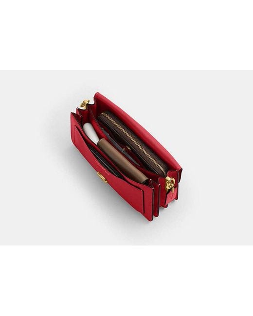 COACH Red Tabby Shoulder Bag 26