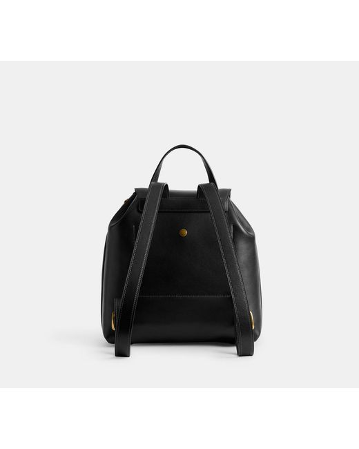 COACH Black Crosby Backpack 28