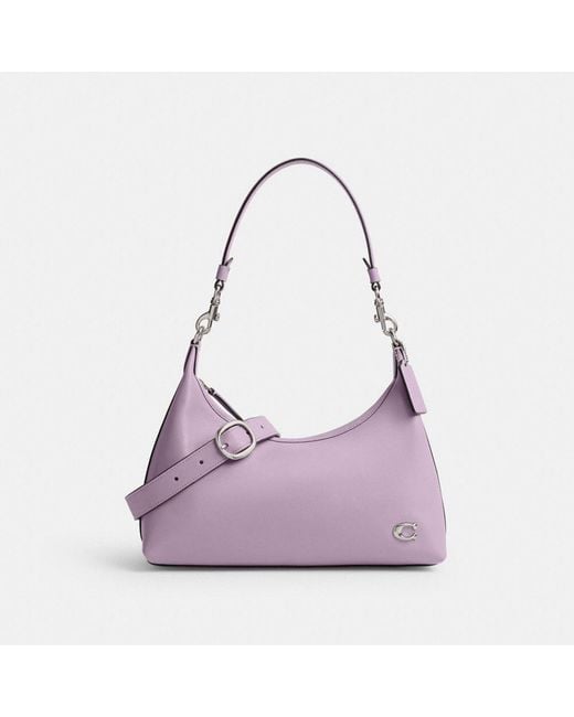 COACH Purple Juliet Shoulder Bag