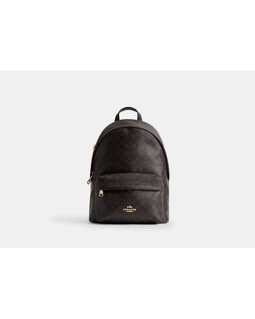 COACH Black Taylor Small Backpack