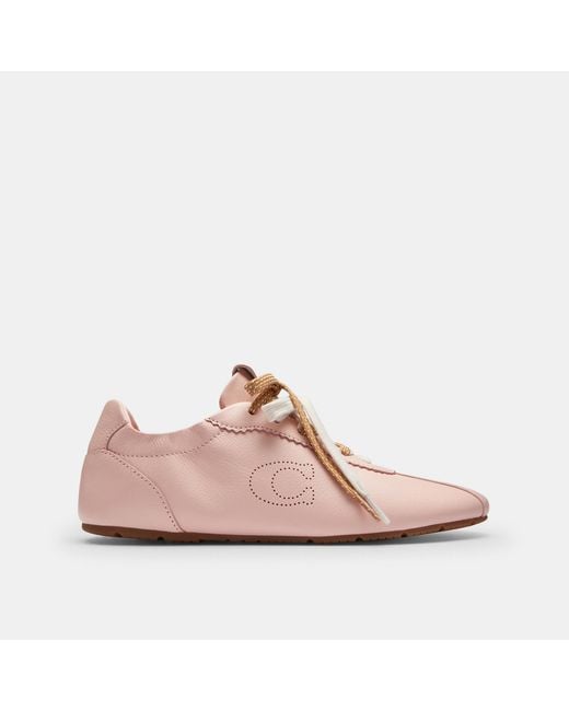 COACH Pink Soft Sneaker
