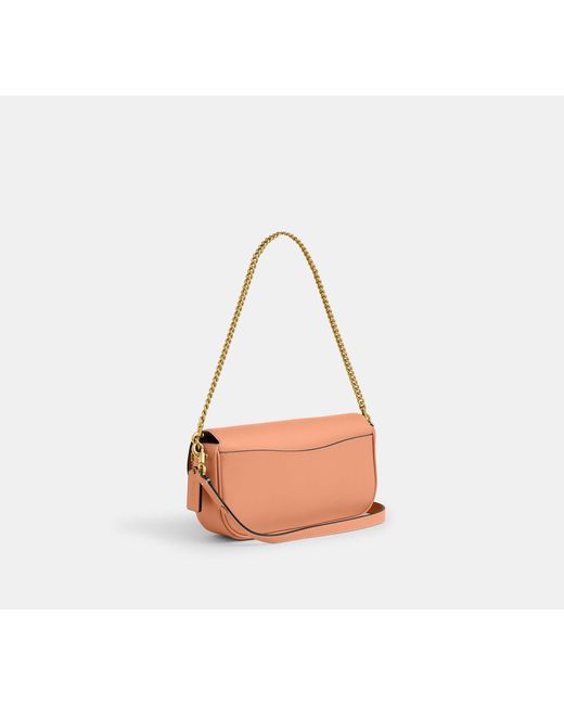COACH Black Brook Flap Chain Bag