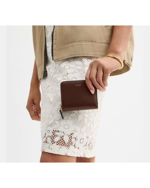 COACH Brown Billfold Wallet