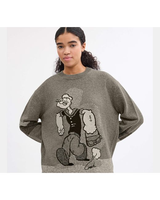 COACH Black Coach X Popeye Sweater