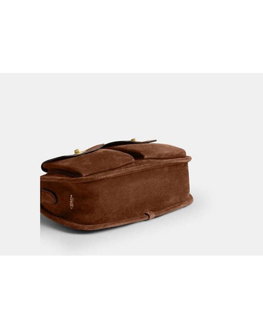 Sac Waverly À Double Fermeture Turnlock COACH en coloris Black
