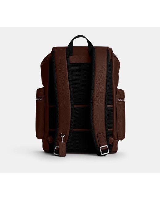COACH Brown Sprint Backpack for men
