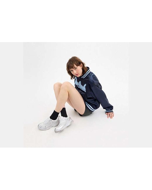 COACH White Mesh' Sports Shoes
