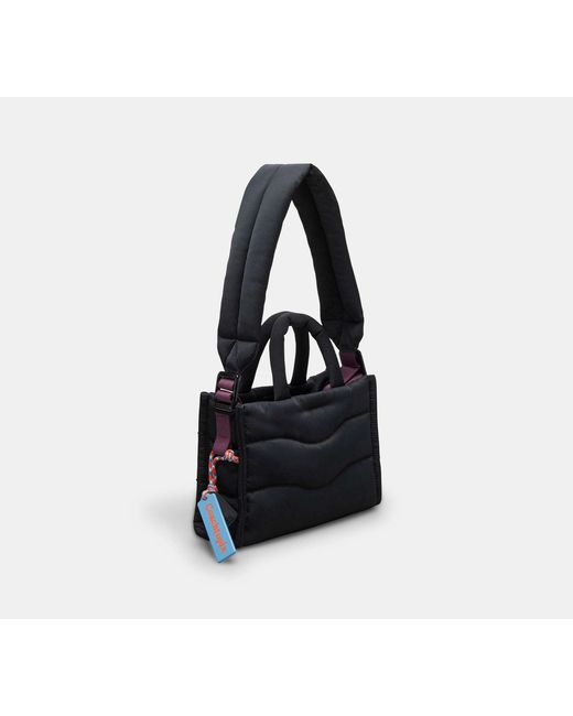 COACH Black Topia Loop Bauschige Mini-Tote
