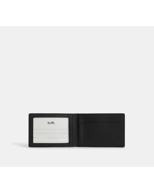 COACH Kompaktes Portemonnaie in Black für Herren