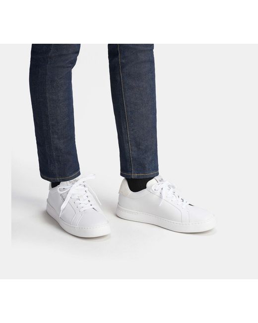 COACH Black Clip Low Top Sneaker for men