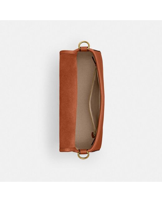 COACH Brown Soft Tabby Shoulder Bag