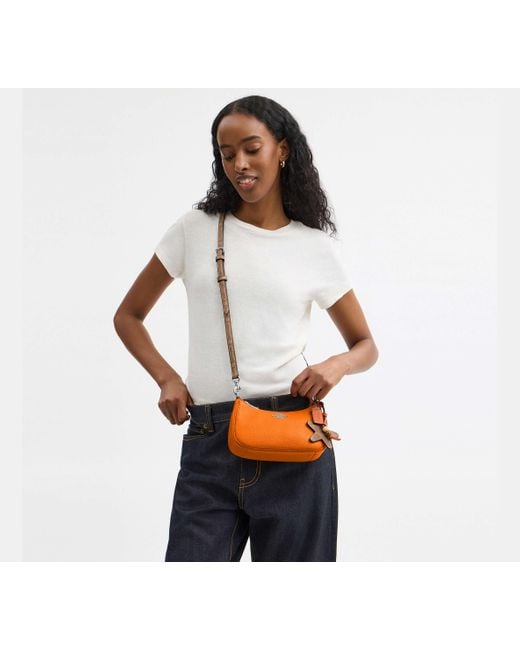 Mini Borsa A Tracolla Teri Con Ciondolo A Stella di COACH in Black